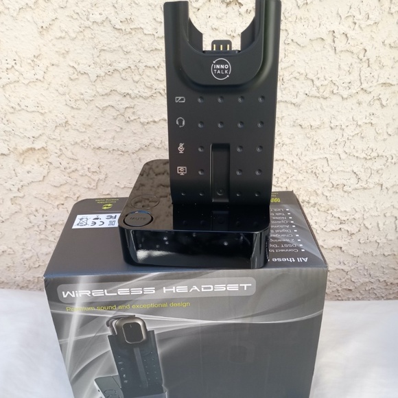 INNOTALK Wireless Headset Compatible with Polycom VVX300, VVX310, VVX400, VVX410 - Picture 13 of 16
